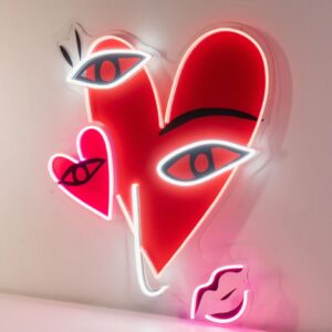 Corazón Abstracto – Brillo & Arte