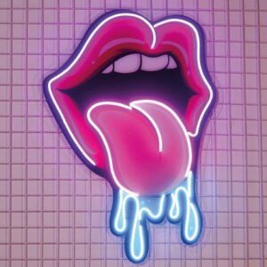 Labios Salvajes – Neón LED