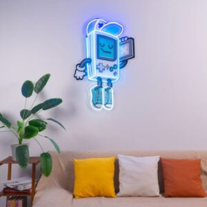 Retro Gamer – Arte en Neón