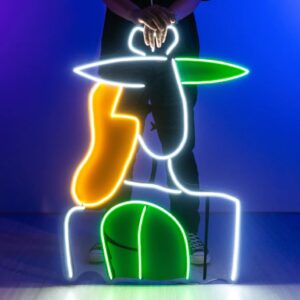 Rubia Pop – Arte en Neón