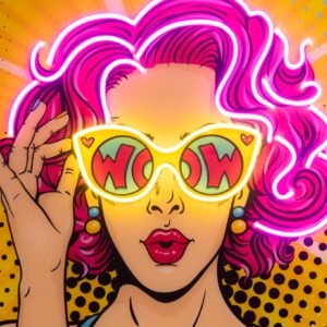 Señorita Wow – Arte Iluminado